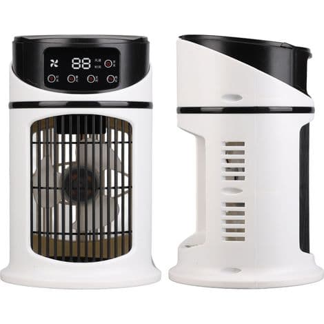 Mini bærbar luftkølerventilator - Multifunktionel mobil aircondition til kontor og hjem