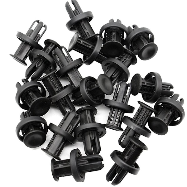100 stk Klips Festemidler Skruer Monteringer Mutterklemme 91505-TM8-003 for