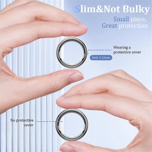 Ring Cover för Ring Protector, Silikon Elastiskt Fodral för Ring Gen 3 Träning S