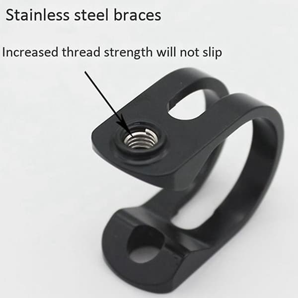 2 st Cykelbromsspak Clamp Rostfritt Bult Cykelbromsspak Clamp Ring för SRAM E7 E9 X0 GUIDE R