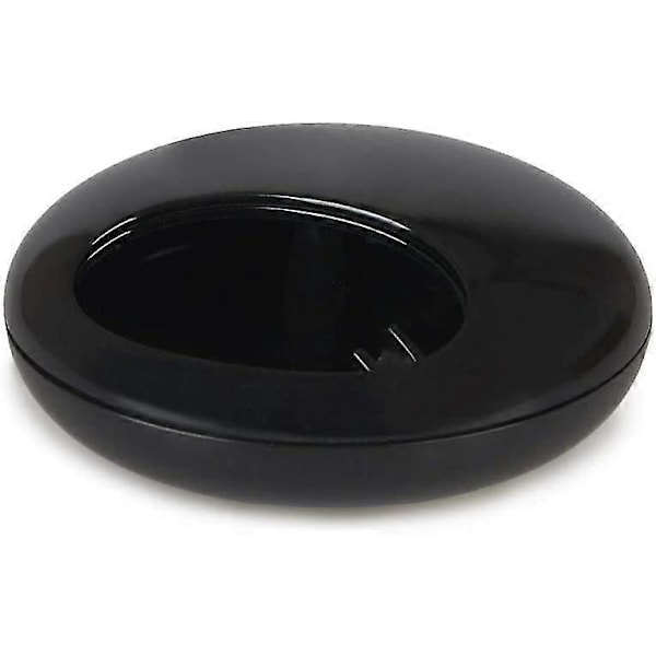 Pebble Askkopp med Lock (svart)