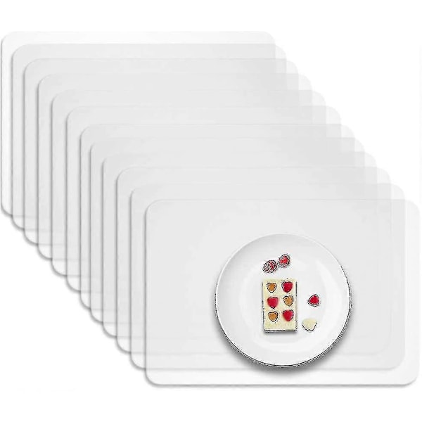 12 kpl Läpinäkyvä Pestävä Tabletti, Sopii Keittiöön