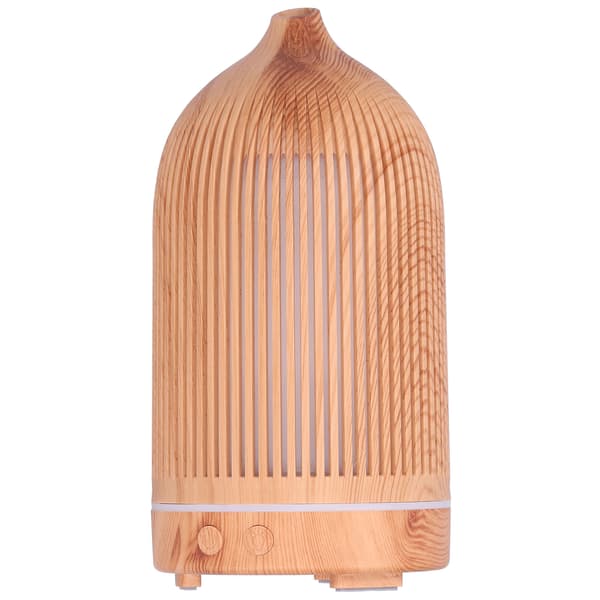 200 ml Mini hul luftfugter med natlys USB-drevet aromadiffusor 5V Lys træåre