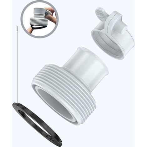 Pakke med 2 Type B-adaptere (32 og 38 mm tilslutning)