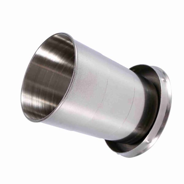 S/M/L Foldable Stainless Steel Travel Mug with Keychain, Retractable Telescopic