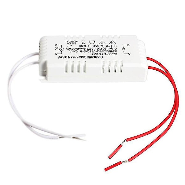 105w 12v Halogen Lys LED Elektronisk Transformer Strømforsyning Driver
