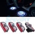 4 stk LED Bildør Laser Projektor Logo Ånd, Lys, Skygge for VW Golf EOS Tiguan