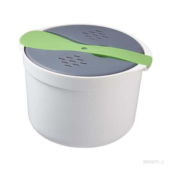 Pastakokare - Non-stick - Mikrovågsugn - 2L - Mångsidig - Grön