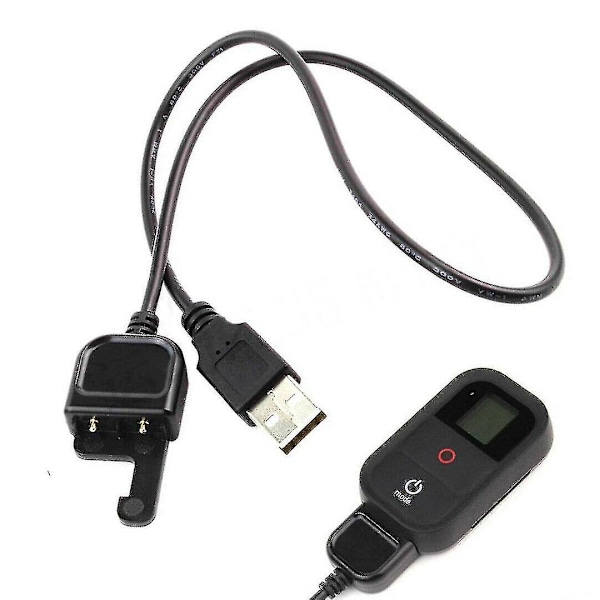 1m USB-ladekabel for GoPro Hero 6 5 4 3/3+/2+ Kamera Wifi Fjernkontroll - Yvan