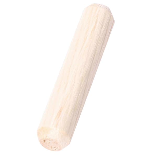 100-pack Träpluggar Trä Ugnstorkade Räfflade och Fasade