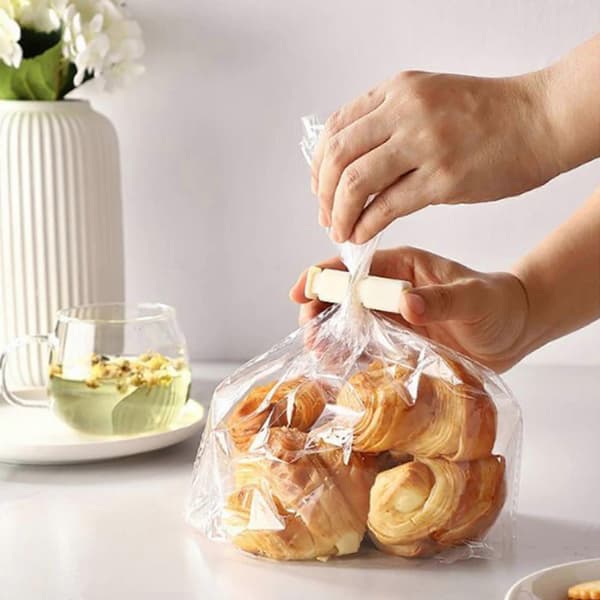 USB-laddningsbar Mini Förslutare för Snacks - Blå Värmeförsegling för Färskhet