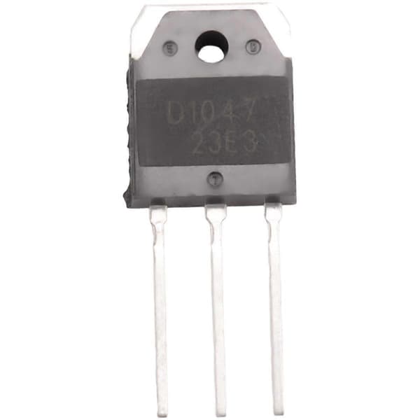 2 silisiumtransistorer - D1047 + B817, 200V, 12A