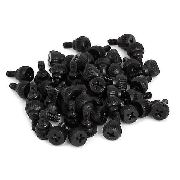 PC-kotelon peukaloruuvit M3.5 mustat 50 kpl