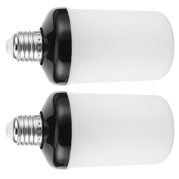 2PCS 99LED Simulated Flame Bulb Fire Light Bulb with Gravity Sensor for Party Festivals Decor 85-265V