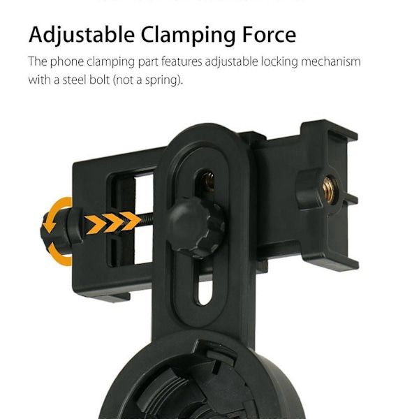 Universal Telefonadapter Festeholder For Monokulær Observasjonsteleskop