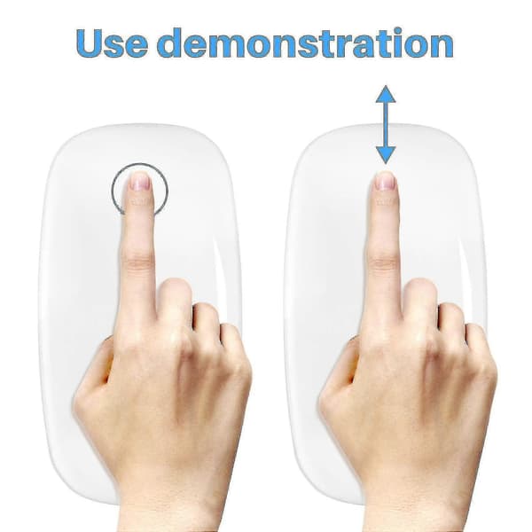 Apple Bluetooth Trådlös Magic Mouse Slim Ergonomisk Uppladdningsbar Datormus
