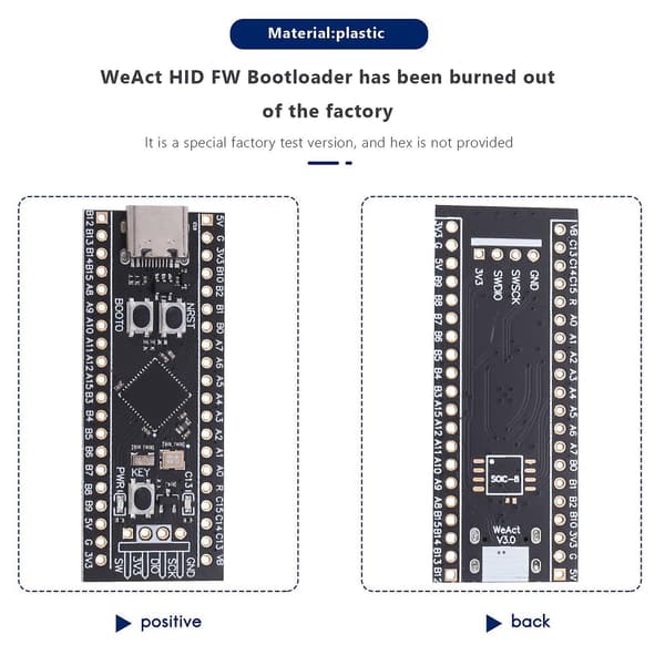 STM32F401 Kehityskortti, STM32F401CEU6 STM32F4 Oppimiskortti, Tukee MicroPythonia/ Ohjelmointia