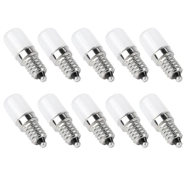 10 stk. E14 AC 230V LED lyspære for stearinlys, reservedeler