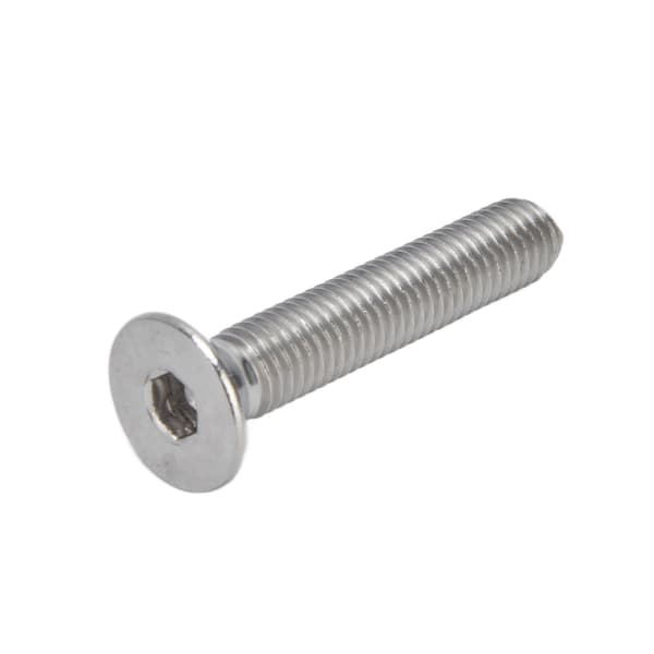 30 stk. M10 unbrakoskruer 10 mm A2 rustfrit stål forsænkede unbrakobolte til industrielle fastgørelser M10x55