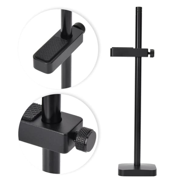 Anodiseret Aluminium Grafikkortholder - Sort