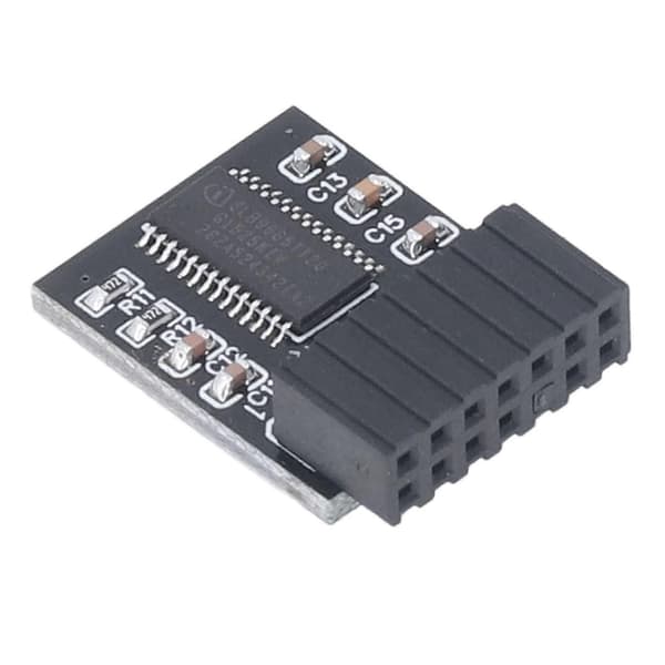 For TPM 2.0 Chip 14Pin LPC Krypteringssikkerhedsmodul SPI Interface Fjernkort Sikkert Modul