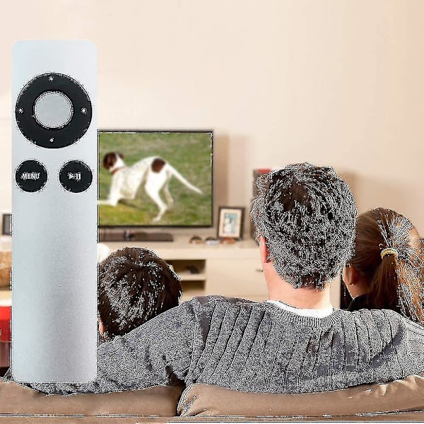 Ersättning Apple TV-fjärrkontroll för Apple TV 1 2 3 4 A1156 A1427 A1469 A1378 Apple Tv2 Tv3 - Apl Tv Mc377ll/a Fjärrkontroll gjord av plast (inte original) Xi