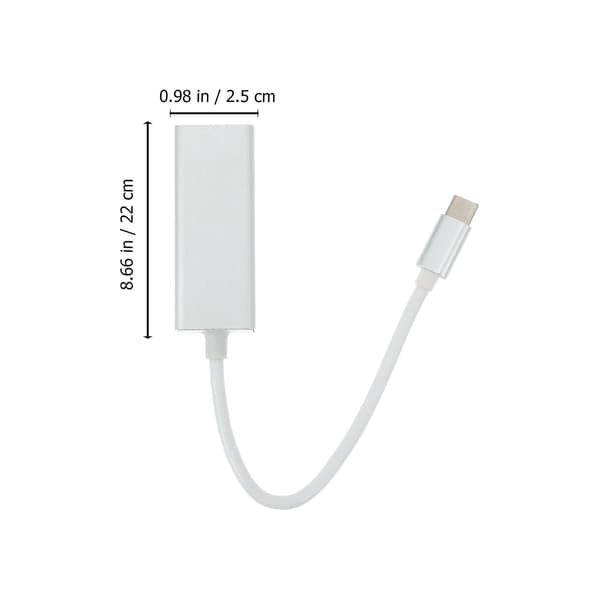 USB-adapter USB-adapter USB-C Ethernet-adapter LAN-adapter Gigabit LAN-nettverksadapter