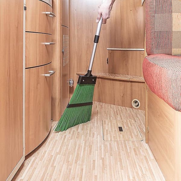 Kost nylon med teleskopskaft