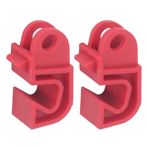2 Pcs Circuit Breaker Lockout Device Universal Clamp On Electrical Breaker Lockout Tagout