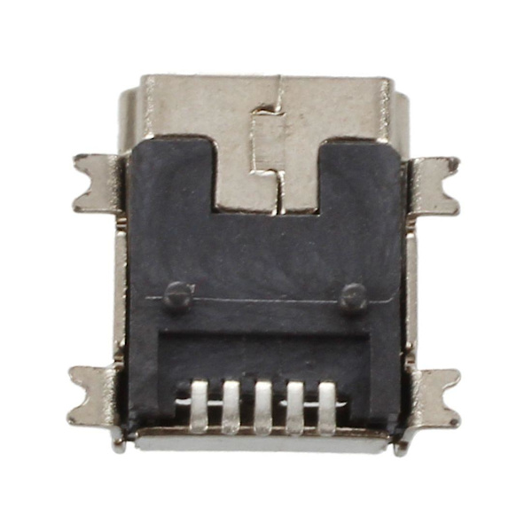Udskiftnings Mini USB Type B Hun 5 Pins PCB Board Montering Jack Oplader Stik 10 Stk