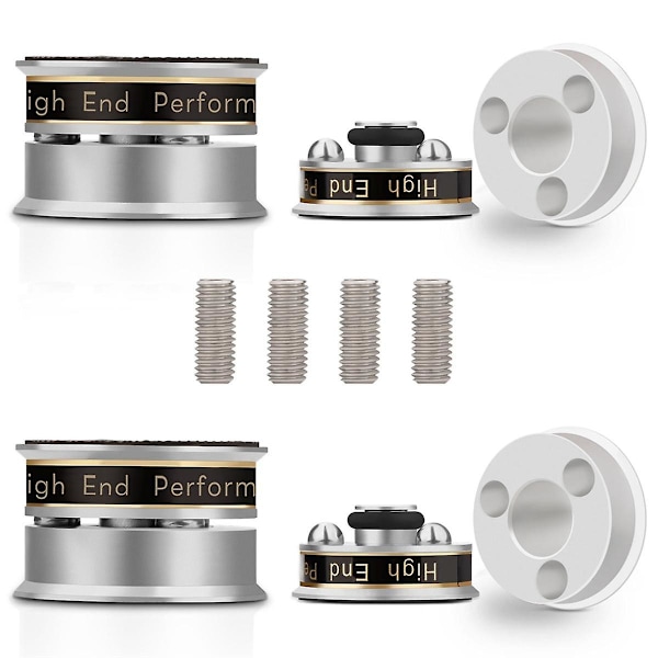 HiFi Audio Højttaler Stand Fod Pad Anti-Spike Isolationsfødder til Forforstærker Højttaler Vinylpladespiller