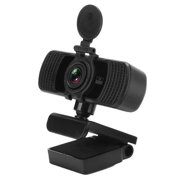 2K 1440P HD Webcam med indbygget mikrofon til live streaming på desktop-computere