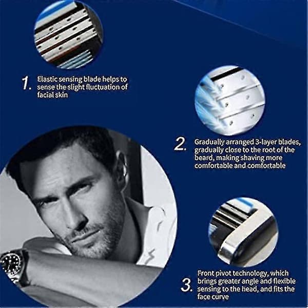 Mach 3 Barberblad Refill 24 stk, Barberblad for Menn