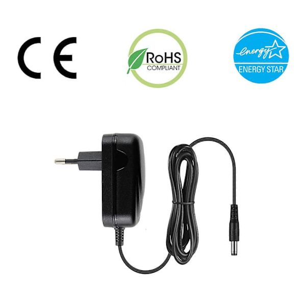9V myVolts ersättningsströmförsörjning kompatibel med RockJam RJ-654 Keyboard