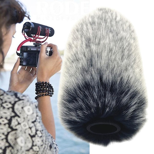 Deadcat Vindskydd för RODE VideoMic Go Mikrofoner, Svart