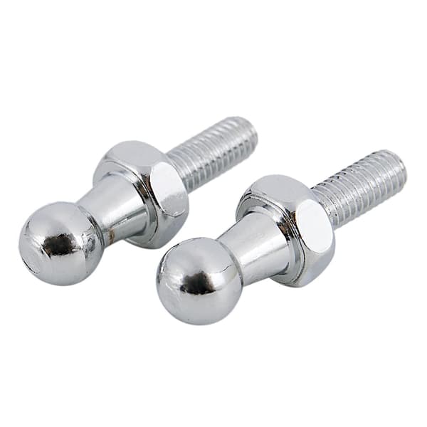 2x 10mm KULEHODEBOLT M6 for Gasstempel Kulehodebolt Bonnet STD 001