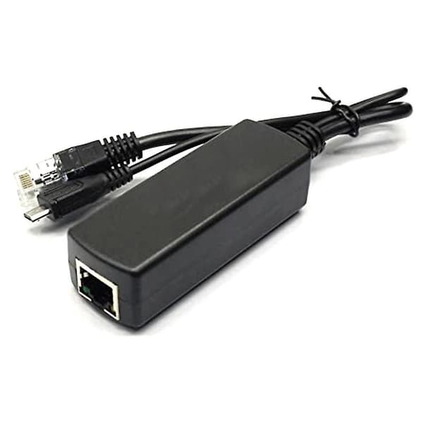 Micro-USB POE Splitter 48V til 5V2A/3A Mini USB Strømforsyning Nasjonal Standard med Smarttelefonlader