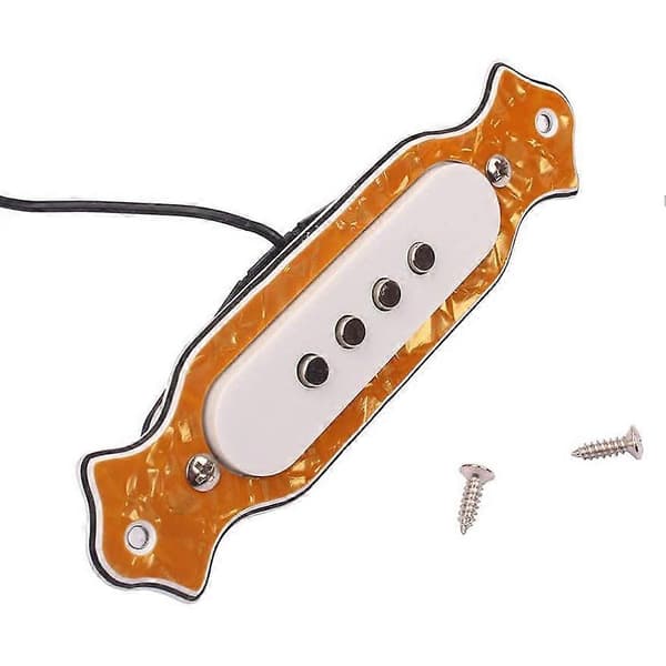 Förkopplad Pickup för 4-strängad Cigar Box Gitarr Pickup Humbucker Pickup med Volym Tonkontroll Knopp