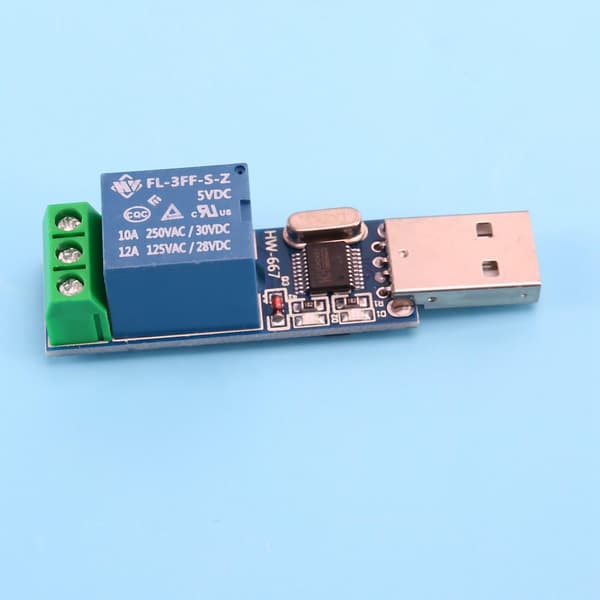 LCUS - typ 1 USB-relämodul USB intelligent switch control