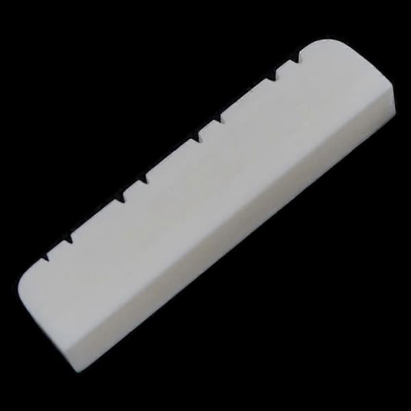 3 Stykker Bein Mandolin Oversadel For Diy Mandolin Erstatning 28x5x7mm