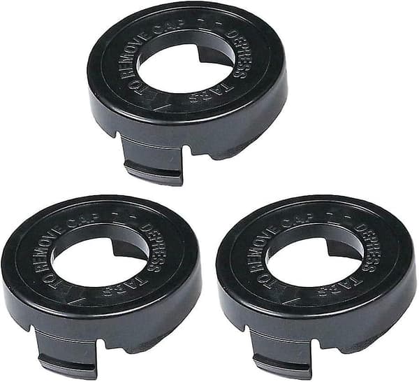 3-pak Trimmerspolehætter Kompatible med Black & Decker GL250 GL310 GL360 GLC12 BDST36