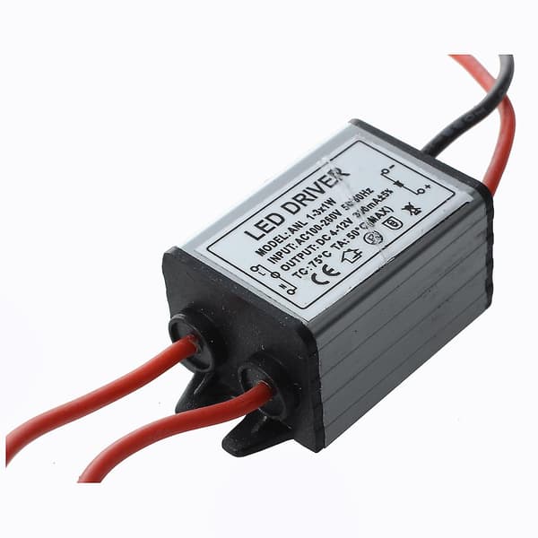 3W LED Lampe Driver Elektrisk Transformator 85V - 265V