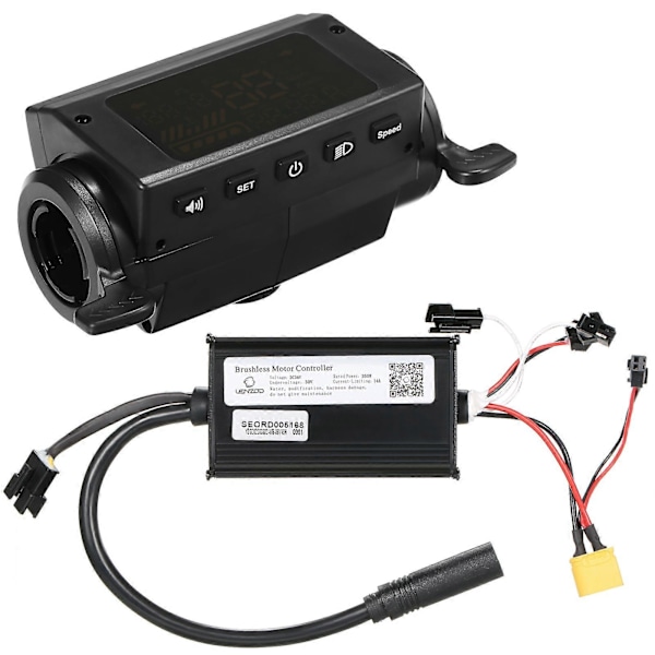 36V Børsteløs Motor Controller Tommelfingerhåndtag Samlingsdele Udskiftning til 8 Tommer Kugoo S1/S2/S3 til ETWOW Elektrisk Scooter