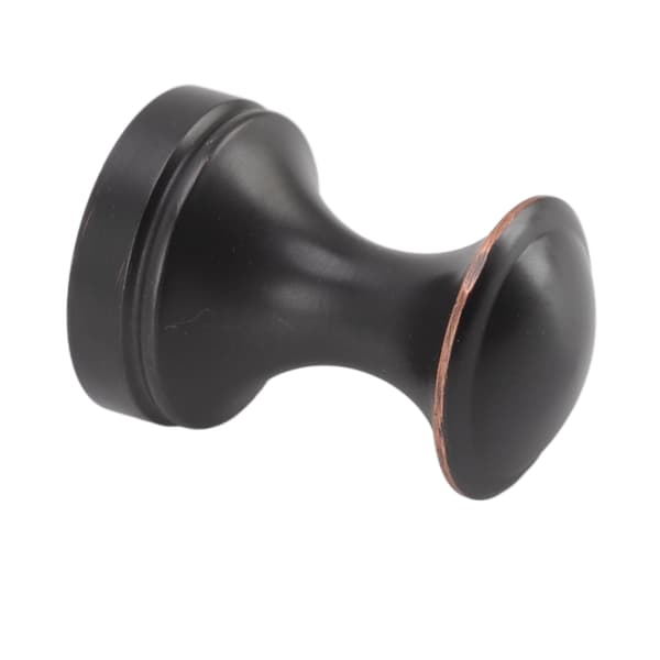 Black Copper Single Wall Hook, Simple Elegant Clothes Hook for Bathroom and Hair Salon