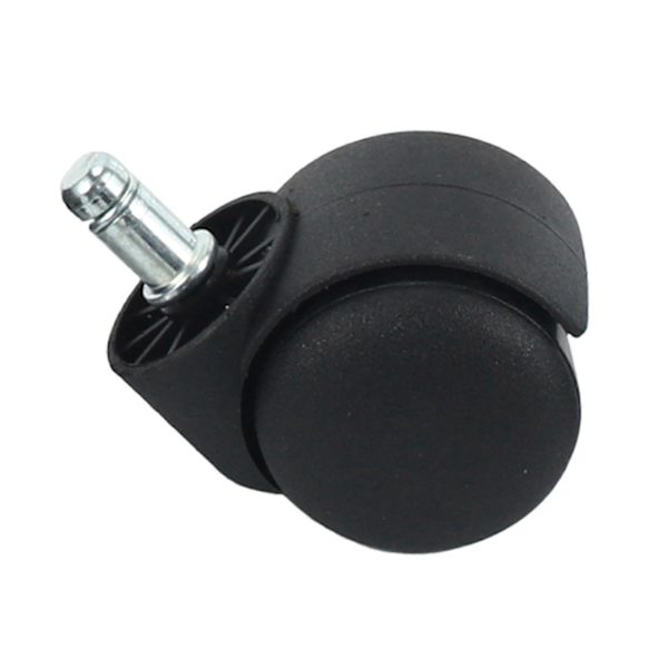 50mm Kontorstolshjul - Sæt af 5 - Sort