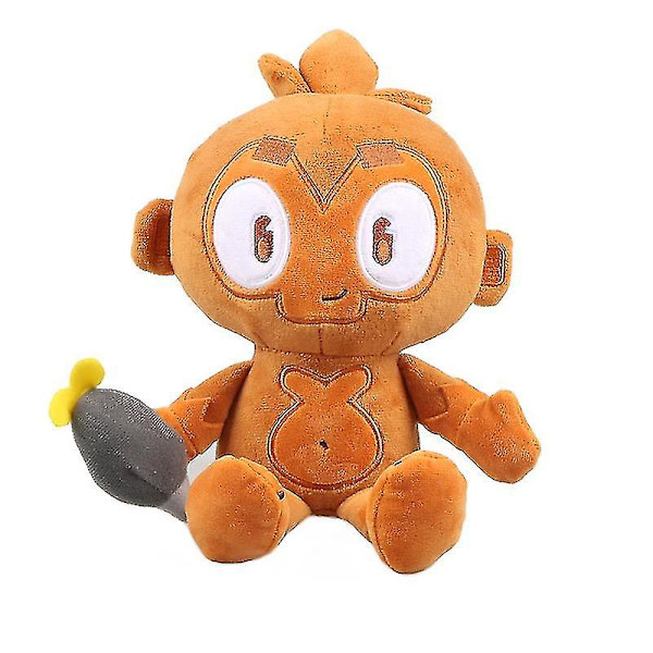 26cm Dart Monkey Plyschleksak Cartoon Spel Apa Stoppade Djur Dockor Bloons TD Mjuk Leksak Jul Födelsedagspresent