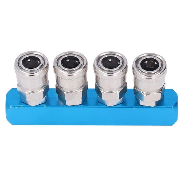 Høykvalitets 20*20mm G1/4 gassbane gassdistribusjon og eksosbase med