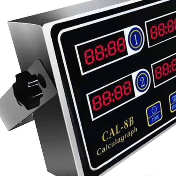 Kommersiell 8-kanals Digital Kökstimer Restaurangtimer för Kök Hem