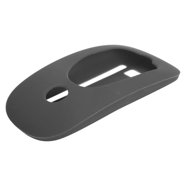 Myk silikonmusematte - Romgrå, avtakbart og komfortabelt beskyttende deksel for OS X 1/2
