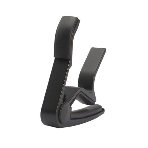 One Hand Hurtig Skift Capo til Guitar - Sort